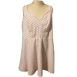 Trixxi Dress Woman Size 2x Floral Fit Straps